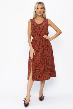Платье Поцелуй солнца (терракот) П13902-19М