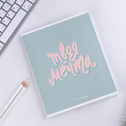 Тетрадь А5, 48 л на скрепке МИКС Шрифтовые для девчонок, обложка мелованный картон 230 гр., внутренний блок №1 в клетку 80 гр., белизна 96% - Artfox study фото 9