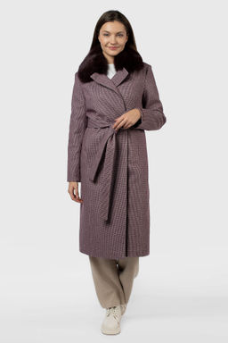 Мех натуральный (песец) Пальто утепленное Термофинн 100 г - El podio фото 11