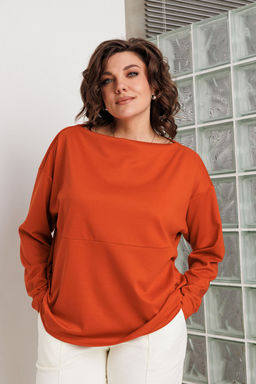Джемпер BegiModa 4158 оранж  фото 5