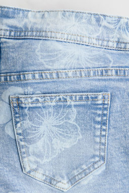 Falda pantal?n cruzada en denim - H&m фото 3