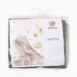 Фартук Этель цв.серый, 63*75 см,100% хл  фото 6