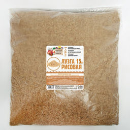 Лузга рисовая "Рецепты Дедушки Никиты", 15 л