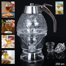 Банка для меда 250 мл / R523 /уп 60/ пластик