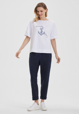 Футболка женская LS-313697-WH, 
белый - Steinberg фото 2