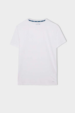 DeFactoFit Спортивная футболка стандартного кроя с круглым вырезом и принтом по бокам