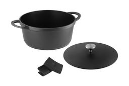 Кастрюля Agile, чёрная, 28 см, 6,3 л - Maxwell & Williams фото 3