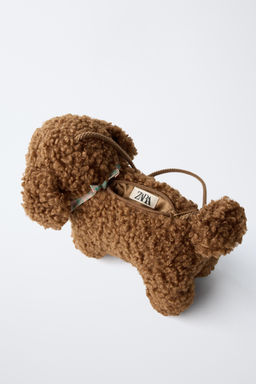 FAUX SHEARLING PUPPY BAG - Zara фото 12