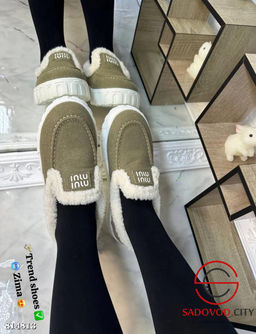 Мокасины женские для зимы