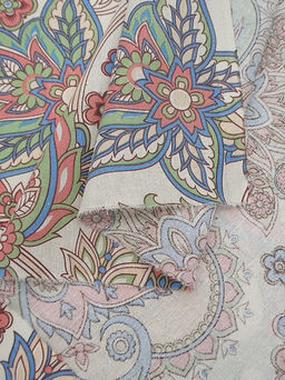 Бязь Загадочный цветок, (комп), ш.1.5м, хлопок-100%, 125гр/м.кв - Купава фото 3