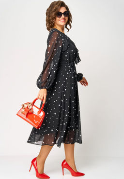 Платье EVA GRANT 7177 горох