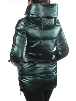 8018 DK. GREEN Пальто женское зимнее JARIUS (200 гр. холлофайбера) - Fashion фото 6