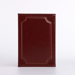 Обложка для паспорта, бордовая