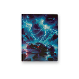 Светоч Бизнес-блокнот, глянцевая ламинация ББ95 A6 64 л. 24 шт. клетка Гроза 01150