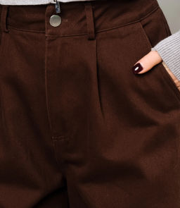 Джинсы #ОКТ165001, шоколадный - Dommod фото 4