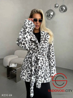 Шуба женская из искусственного меха