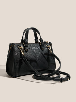Женская сумка с ручками ARMANI EXCHANGE GYNGER Артикул 4368405, черный  фото 3