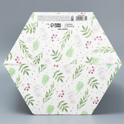 Пакет подарочный Шестигранник, 26.5 23 25 см - Дарите счастье фото 4