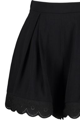 TRENDYOLMILLA Siyah Dokuma Brode Detayl? Plaj Sort & Bermuda TBESS23SR00039  фото 8