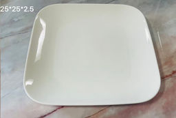 Блюдо квадратное 25 см / T-600 /уп 34/