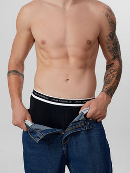 Цена за 2 штуки! Трусы боксеры мужские черные - Mark formelle фото 6