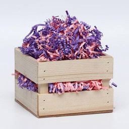 Наполнитель бумажный Для неё, микс, розово-фиолетовый, 100 г - Simaland фото 3