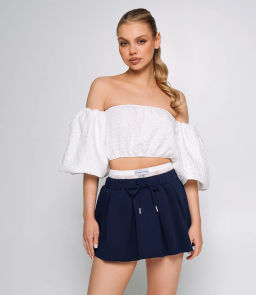 Юбка #КТ8158, тёмно-синий