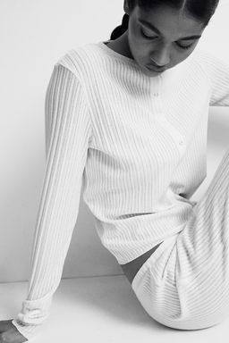 Cardigan en punto de canale - H&m фото 4