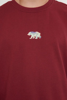 TRENDYOL MAN Tas Bisiklet Yaka Oversize Uzun Kol Sweatshirt TMNAW23SW00191 - Trendyolmilla фото 25