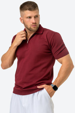 Мужская футболка-поло из вязаного трикотажа Happyfox