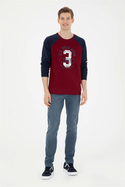 Мужские джинсовые брюки цвета индиго