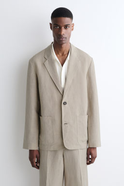 BLAZER DESESTRUCTURADA EN MEZCLA DE LINO - H&m фото 2
