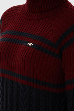 Женщина Бургундский свитер Неожиданная скидка в корзине - U.s. polo assn фото 7