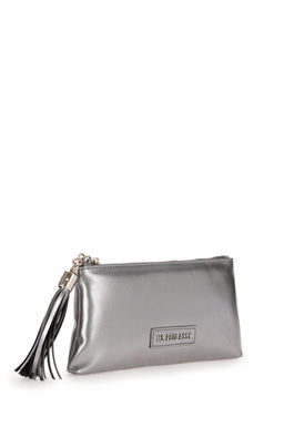 Женская серая блестящая сумочка Неожиданная скидка в корзине - U.s. polo assn фото 4