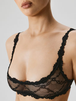 Infinity / Бюстгальтер Bralette жен. Abam черный