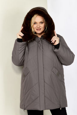 Куртка SHETTI 2205 серо-лиловый