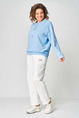 Джемпер Rumoda 2270 голубой  фото 9