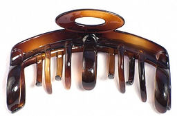 Заколка-краб PN0698 коричн