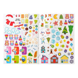 Активити - книга с наклейками Игры и задания под Новый год, 20 стр., формат А4 - Буква-ленд фото 5