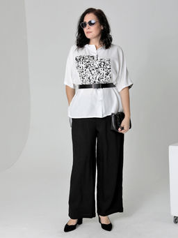 25235 Блуза белый