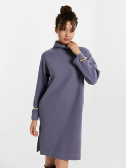 Платье женское серое графит 152546-3