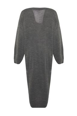 Antrasit Maxi Triko Genis Kal?p Elbise TWOAW23EL00642