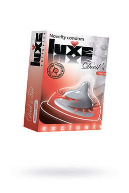 Презервативы Luxe, exclusive, Чертов хвост, 18 см, 5,2 см, 1 шт.