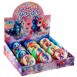 Цена за 12 шт. Йо-йо световая Единорожек, МИКС - Simaland фото 6