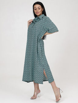 688 ЖЕНСКОЕ ПЛАТЬЕ (Ментол) - А-дина фото 3