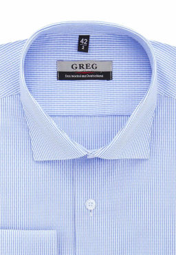 Сорочка мужская длинный рукав GREG 211/199/257/Z  фото 9