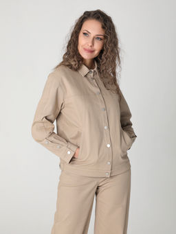 25223 Жакет бежевый