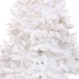 Ёлка "Звон вьюги" 180 см, ПВХ (786 веток), белый иней, Белый