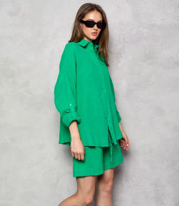 Костюм #ОБШ1459, зелёный - Dommod фото 2