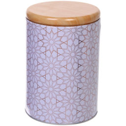 Цена за 2 шт. Банка для продуктов металлическая "Фантазия" 1300мл 11*15см